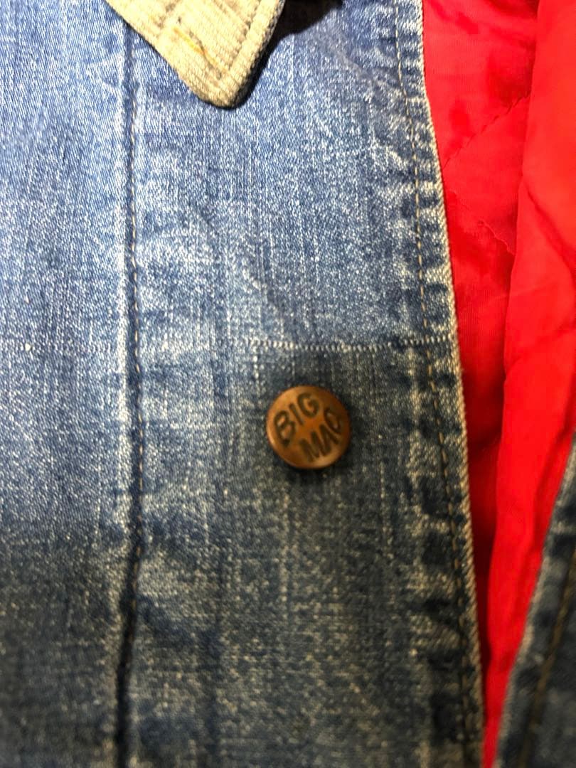 【BIG MAC】 usa製 ビンテージ カバーオール 60s 70s ハチノス