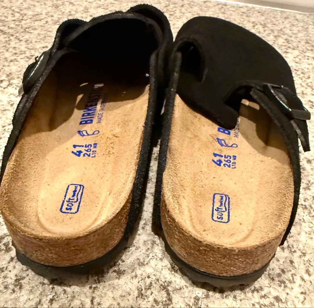 [未使用]BIRKENSTOCK ビルケンシュトック ボストン　ブラック　41