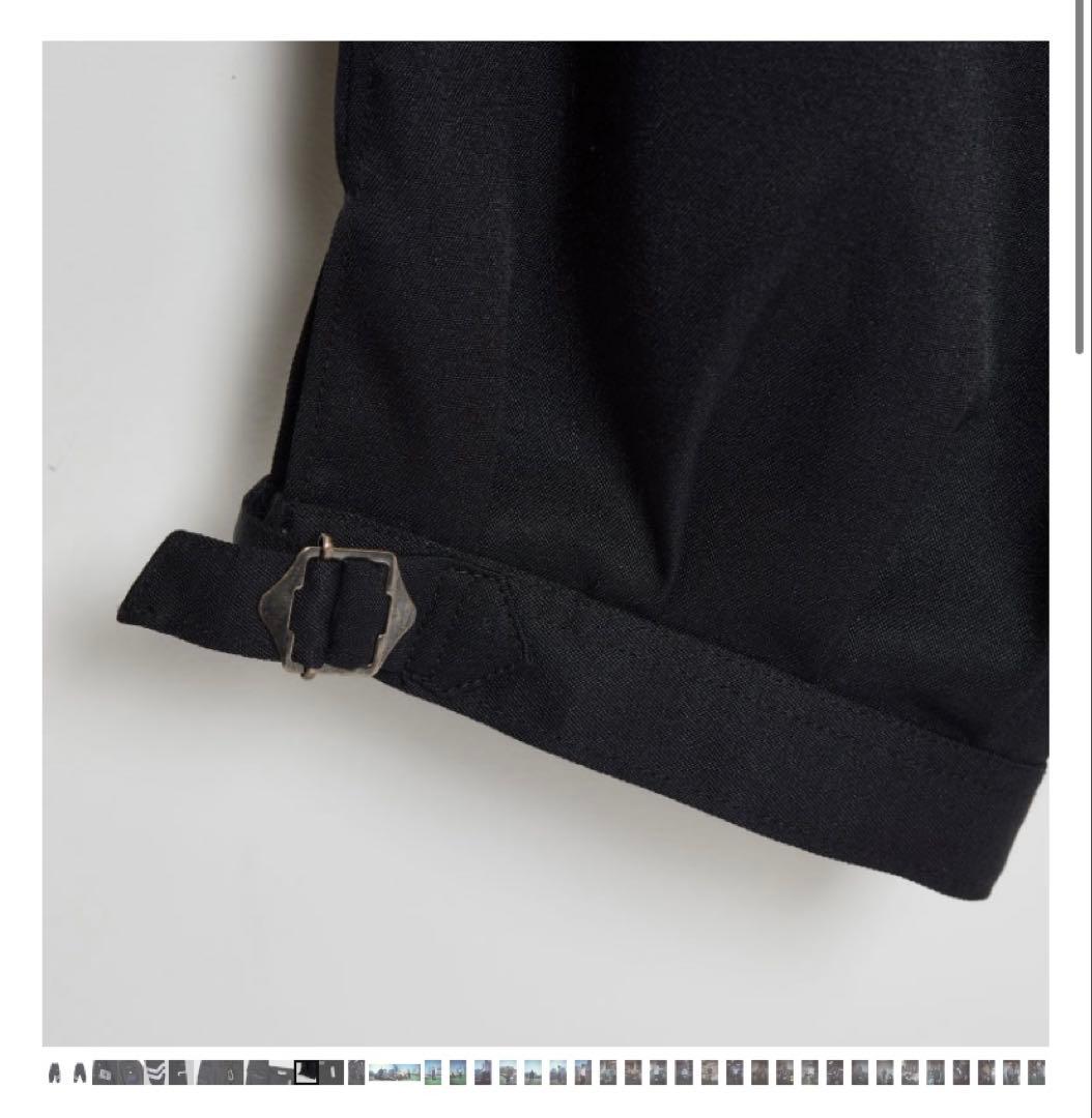 ZUTOMAYO CARGO NIKKA ブラックカーゴパンツ　寅壱