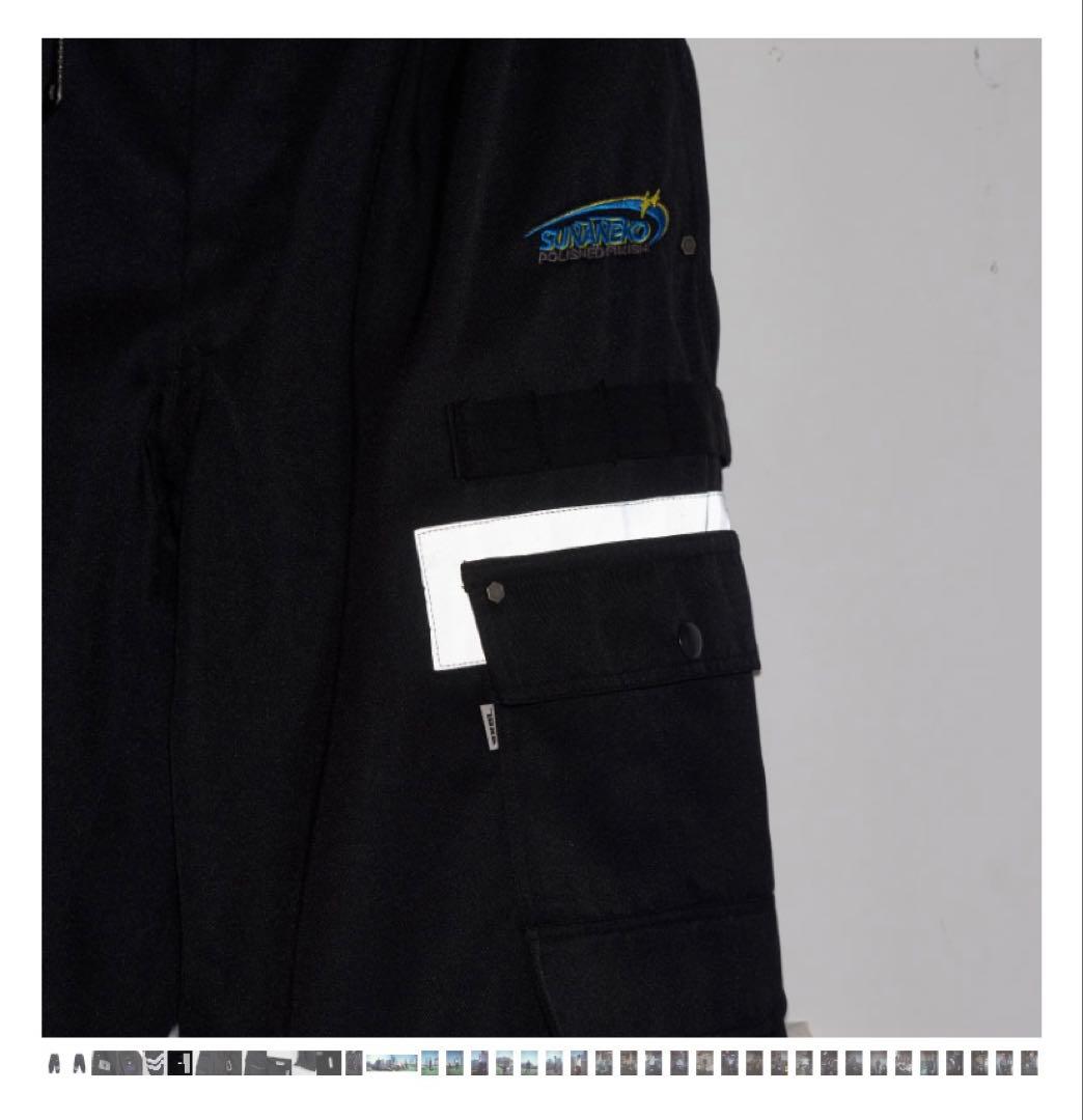 ZUTOMAYO CARGO NIKKA ブラックカーゴパンツ　寅壱