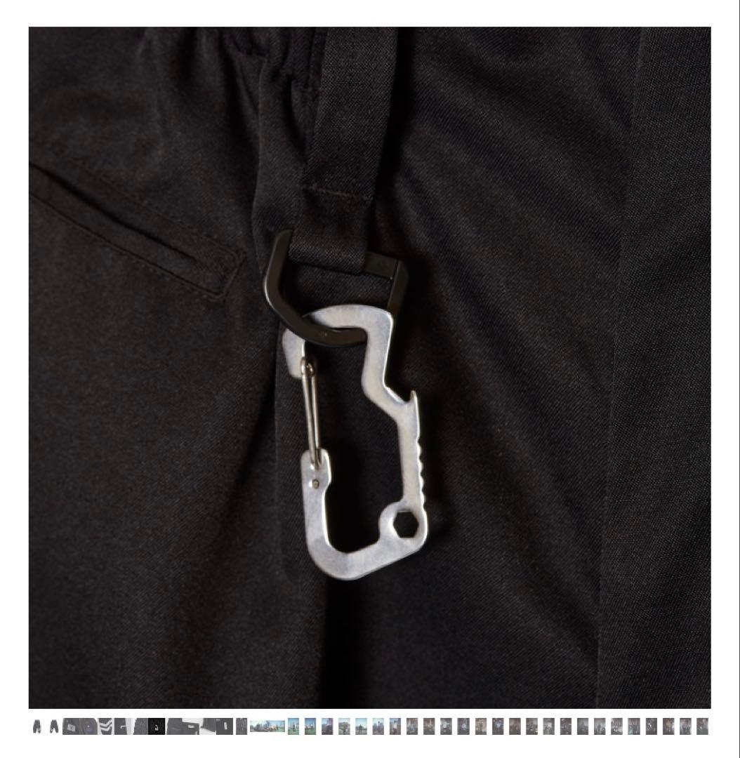 ZUTOMAYO CARGO NIKKA ブラックカーゴパンツ　寅壱