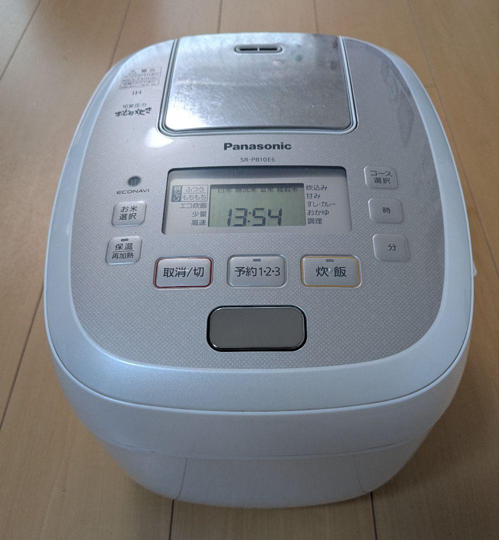 Panasonic SR-PB10E6 炊飯器 2018年製