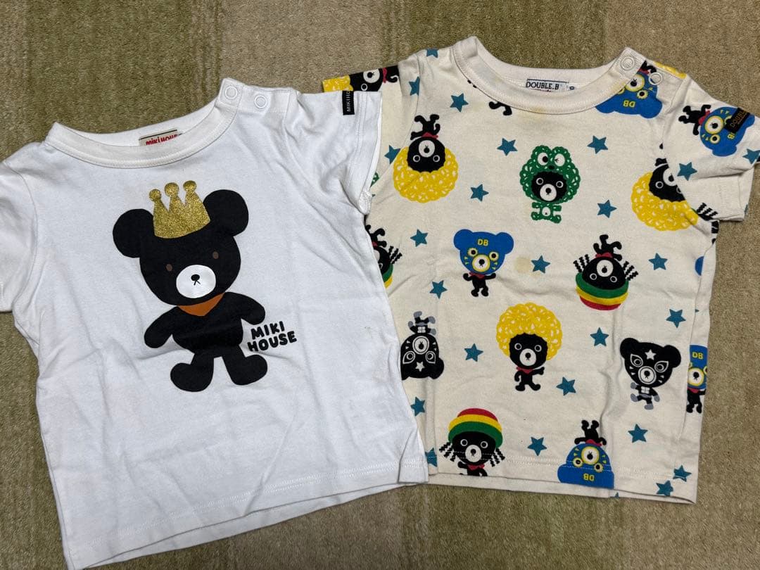 ミキハウス　Tシャツ　半ズボン　80cm 22点セット
