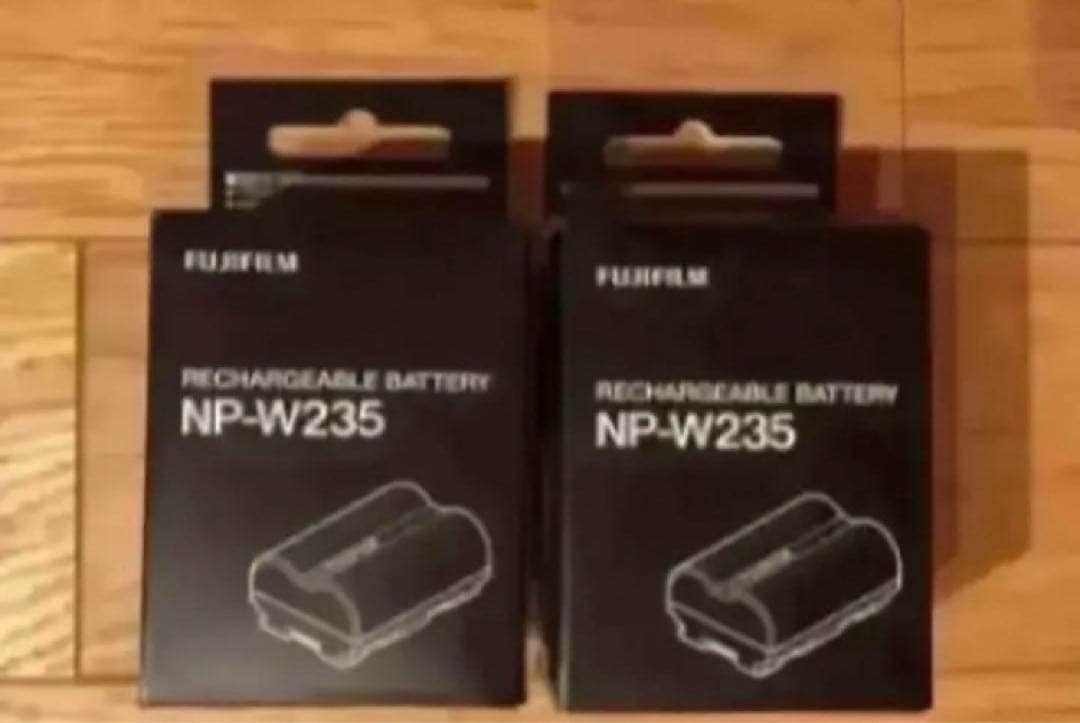 超特価 FUJIFILM NP-W235 2個セット新品未開封早い者勝ち