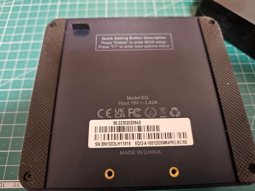 ミニPC Beelink EQ12 [MiniPC] 16GB 500GB