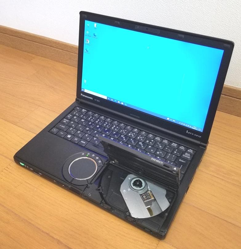 ブラック Let's note CF-SX3 SSD 8GB DVDドライブ