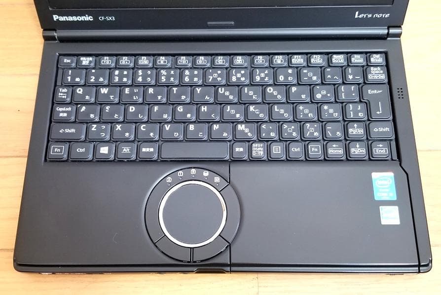 ブラック Let's note CF-SX3 SSD 8GB DVDドライブ