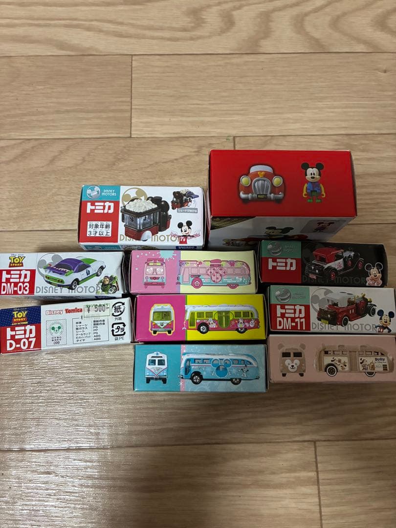ディズニーコラボトミカ10点セット