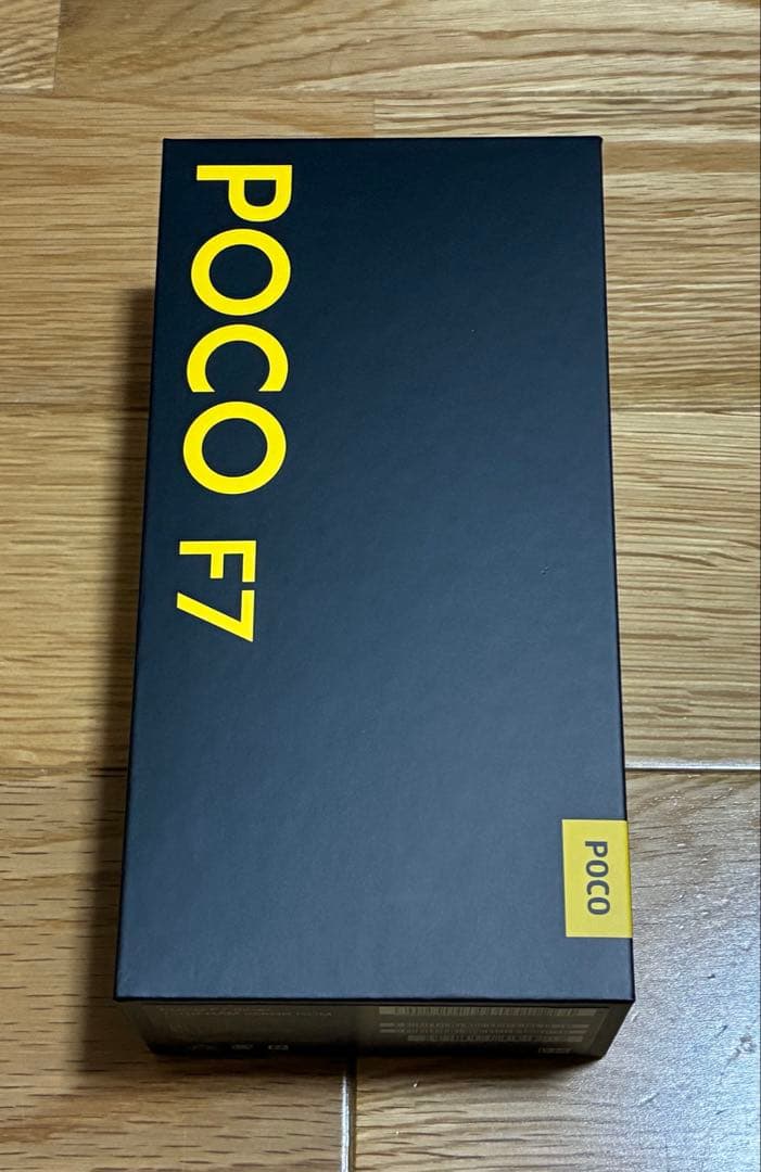 Xiaomi POCO F7 256GB シルバー ケース＆保護ガラス付き