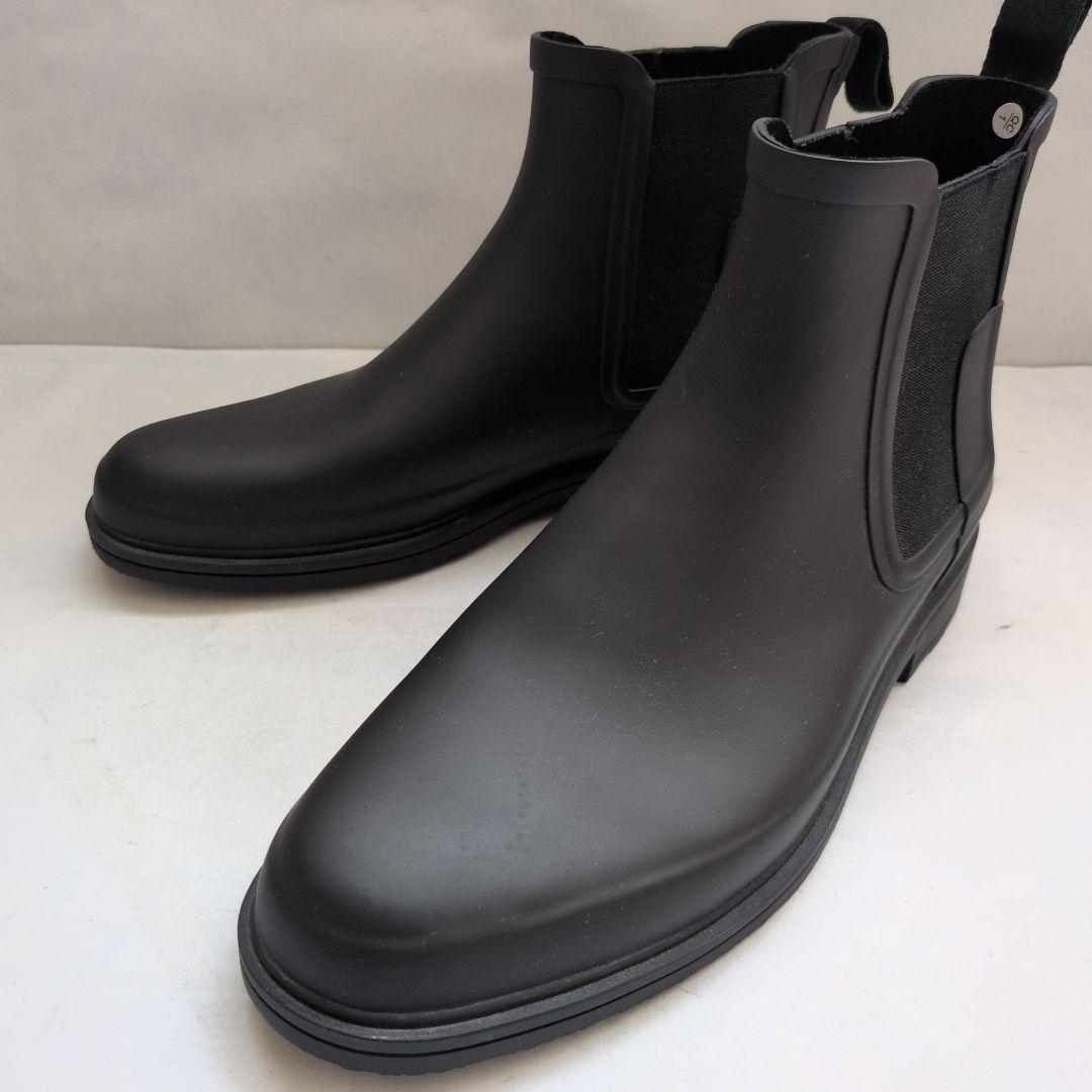 HUNTER ハンター メンズ チェルシー ラバー ブーツ 28.0 黒