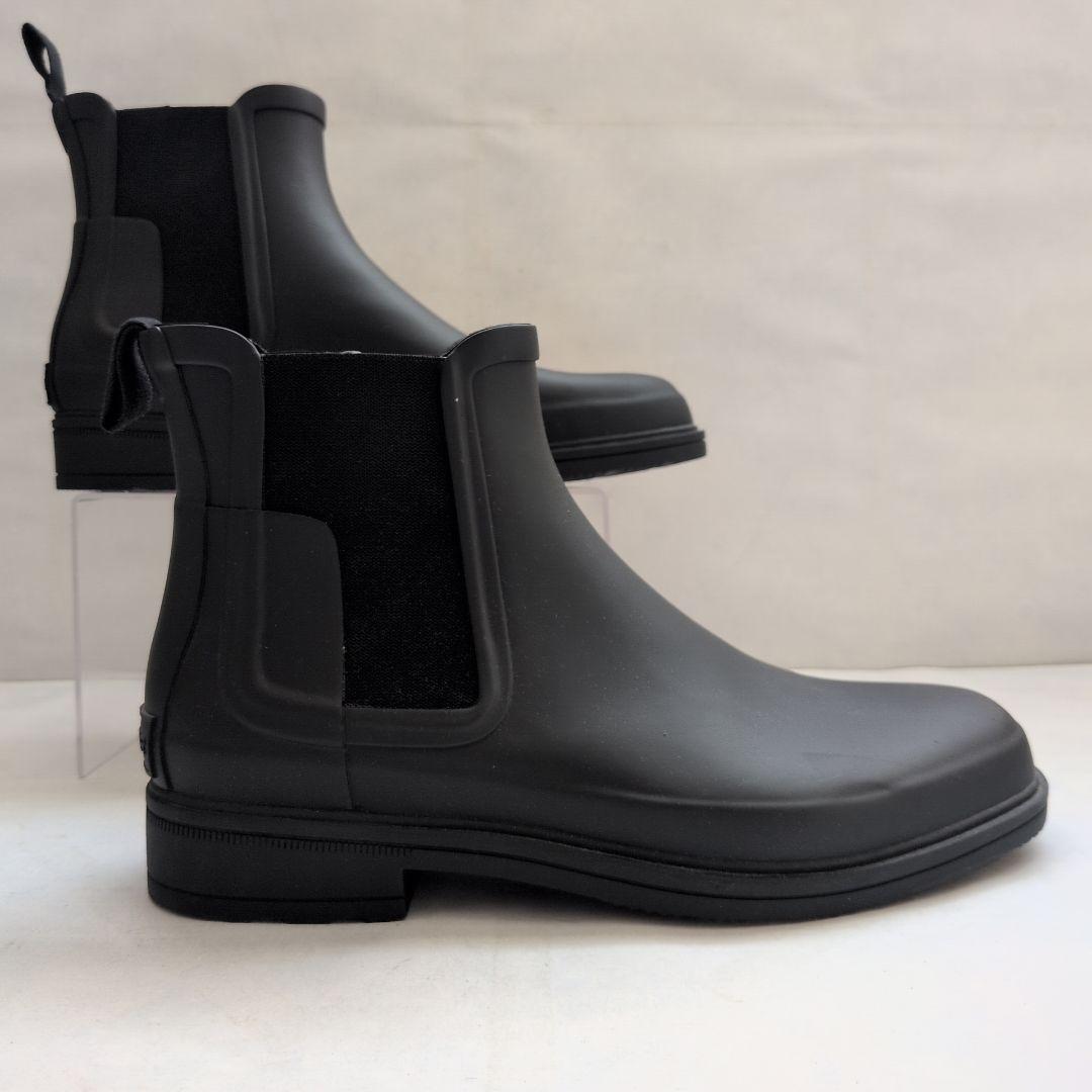 HUNTER ハンター メンズ チェルシー ラバー ブーツ 28.0 黒