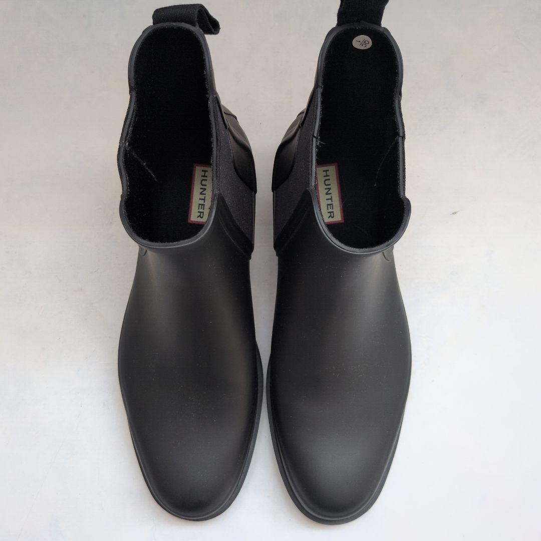 HUNTER ハンター メンズ チェルシー ラバー ブーツ 28.0 黒