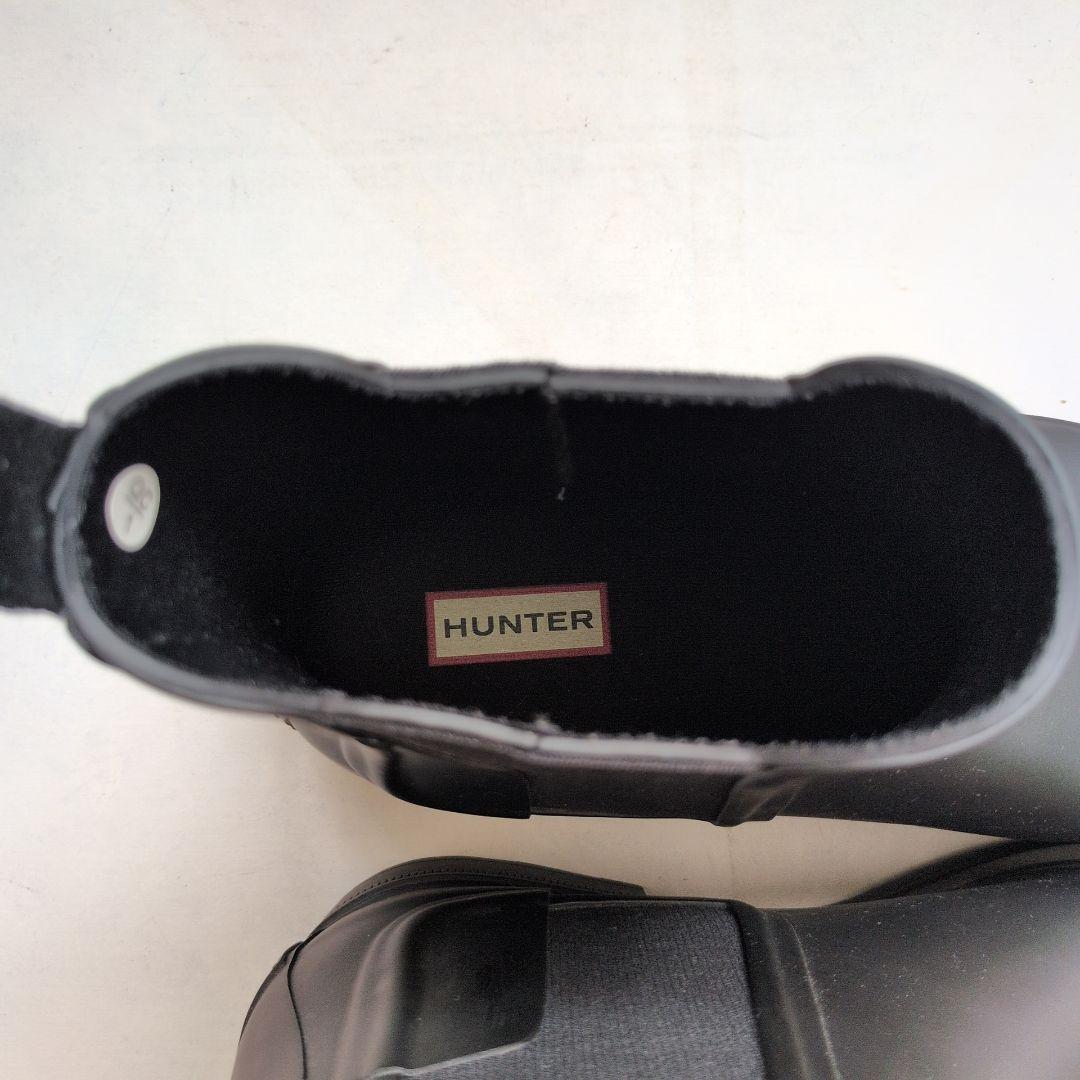 HUNTER ハンター メンズ チェルシー ラバー ブーツ 28.0 黒