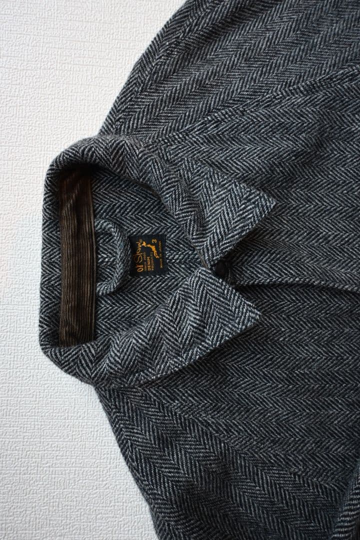 otS カバーオール ヘリンボーン