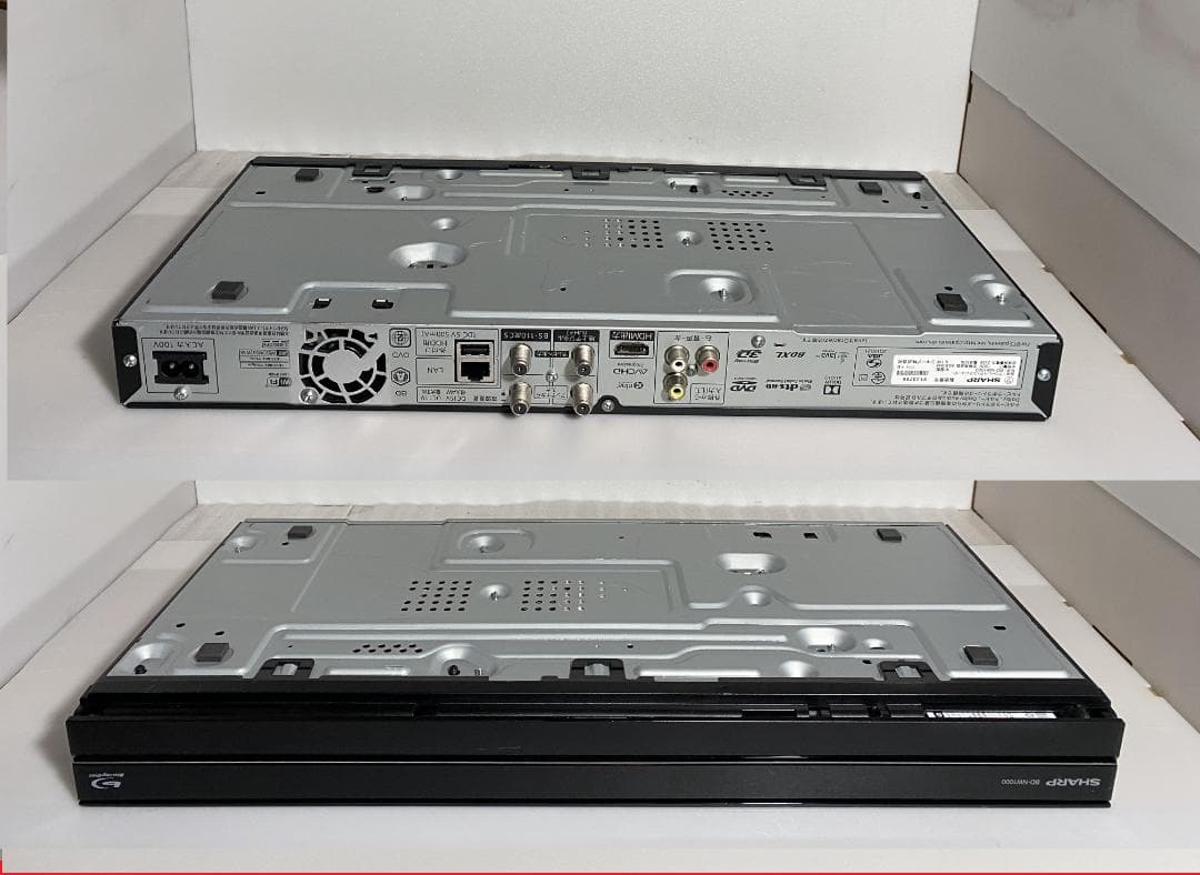 SHARP BD-NW1000 ブルーレイレコーダー 1TB HDD 8-1-2