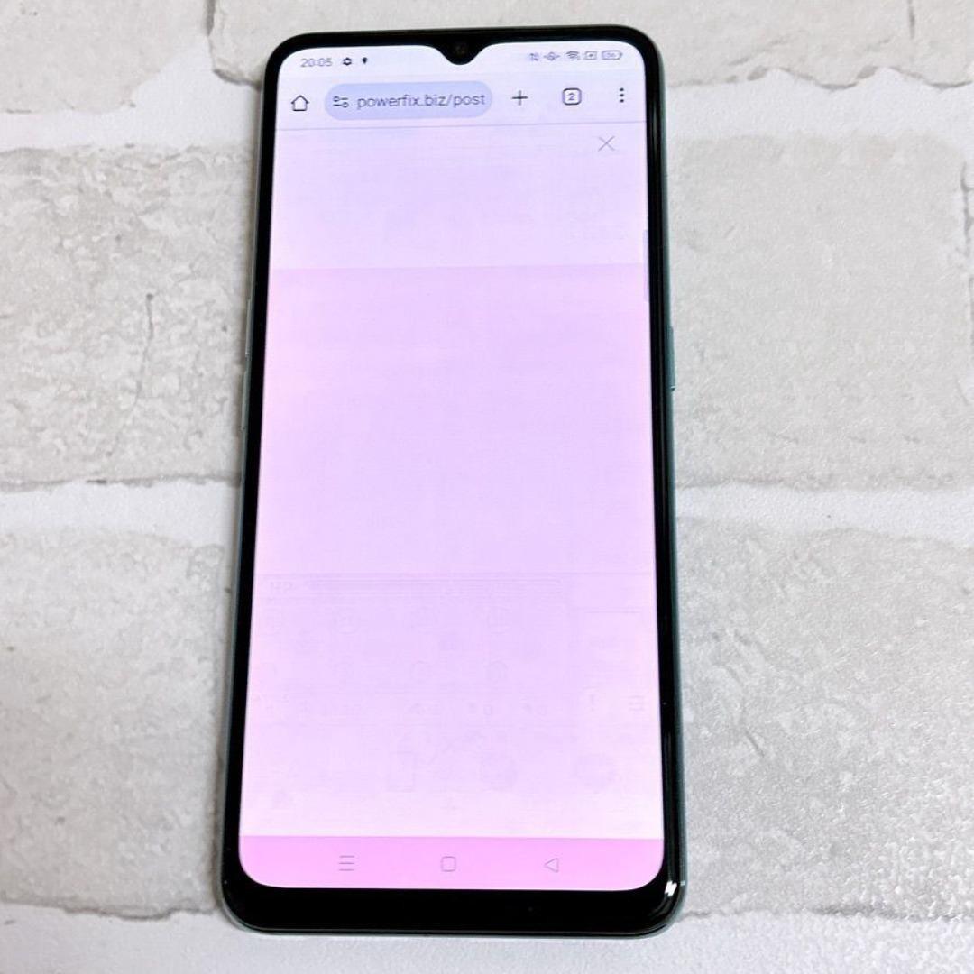 OPPO Reno3 A ホワイト ブルー SIMフリー オッポ リノ