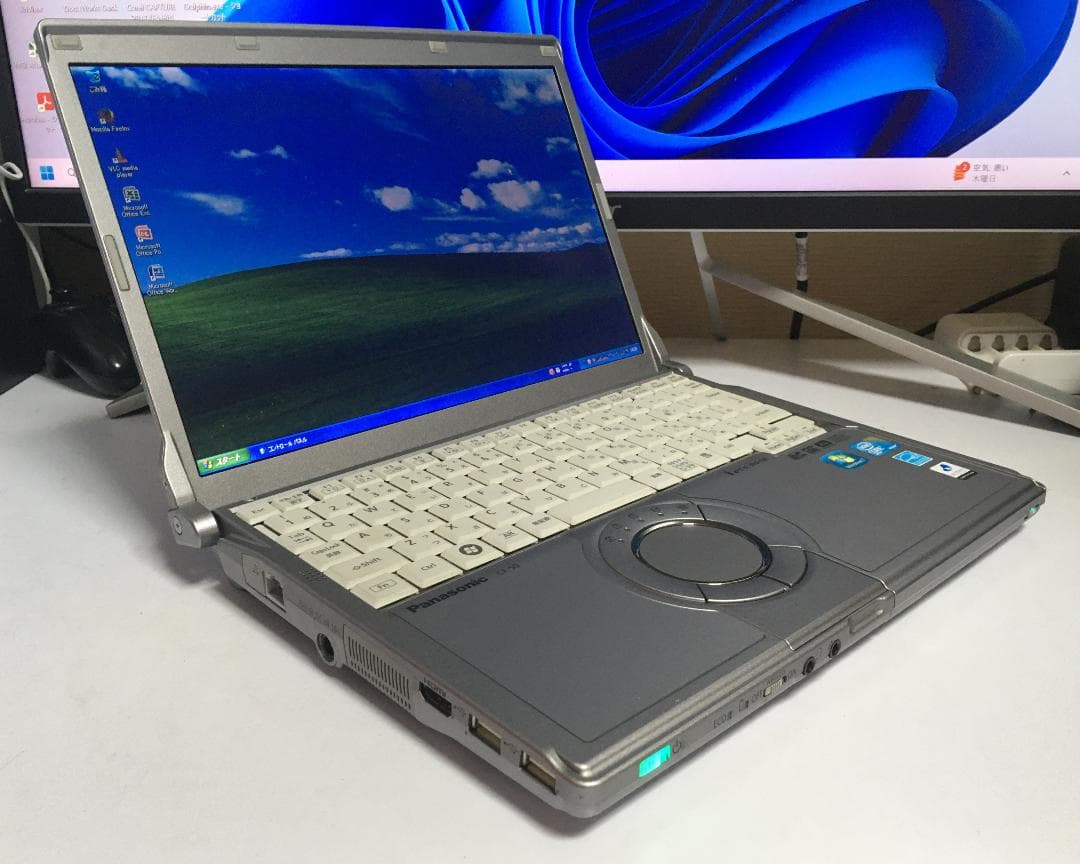 Let's note CF-S9KYFEDR WindowsXP ガンメタカラー