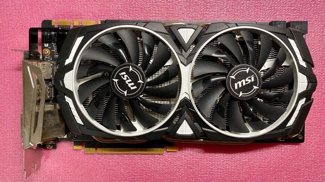 グラフィックボード・グラボ・ビデオカード MSI GeForce GTX 1080 ARMOR 8G OC