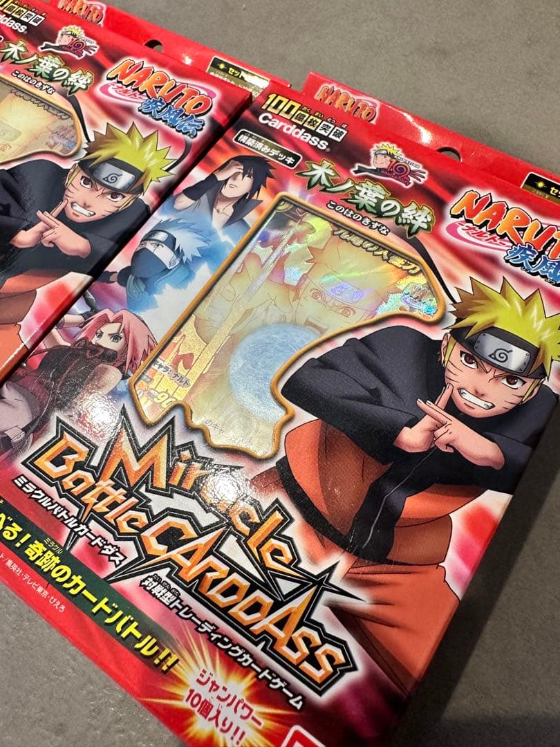 ミラバト 構築済みデッキ ドラゴンボール NARUTO ハンターハンター