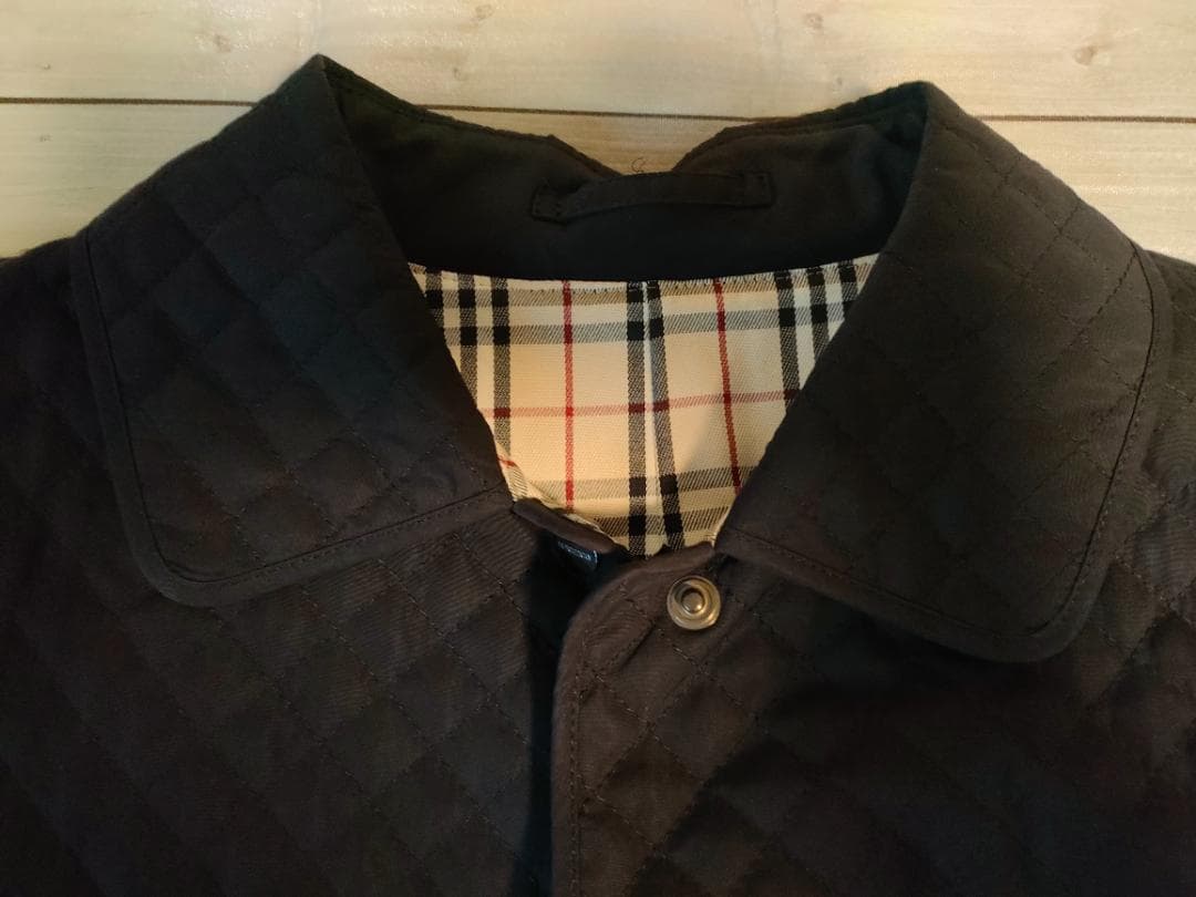 バーバリーキルティングジャケットコート
