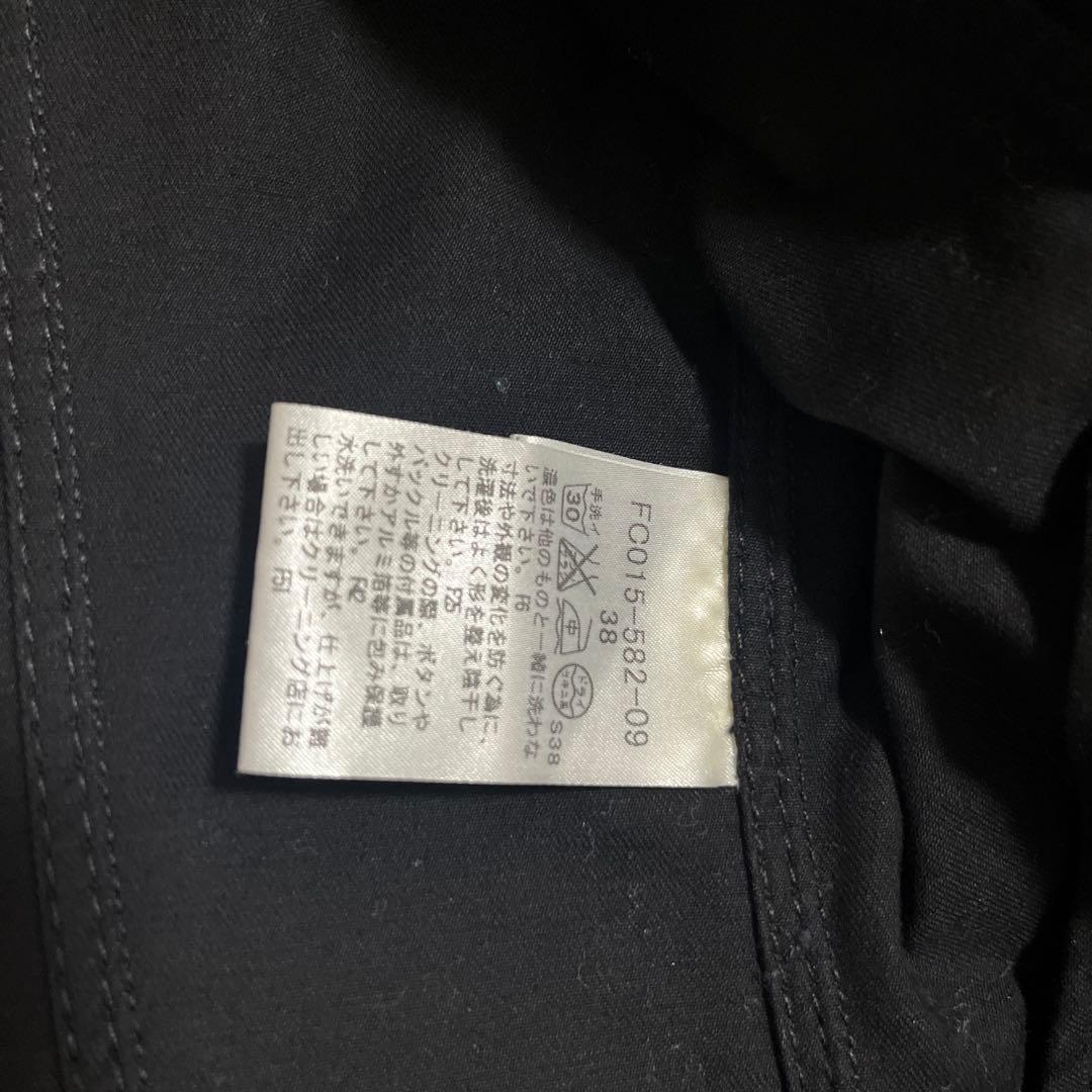 バーバリーロンドン　ジャケット　ブラック×チェック38