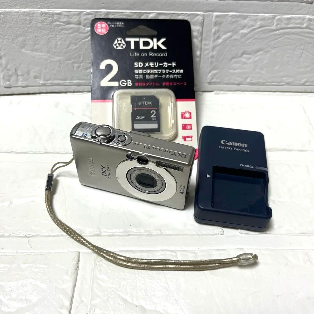 【00s美品★可動品】Canon　IXY DIGITAL50　コンパクトデジカメ