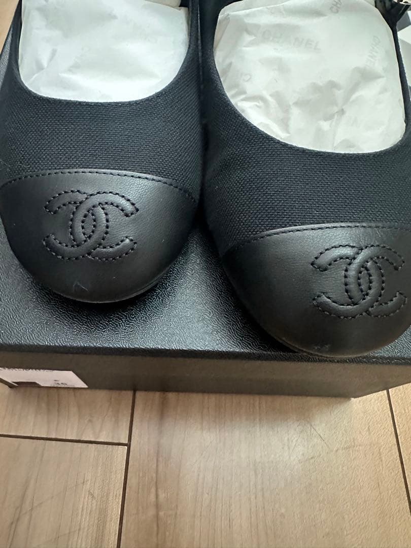 最終価格　CHANEL 2025メリージェーン ブラック　36