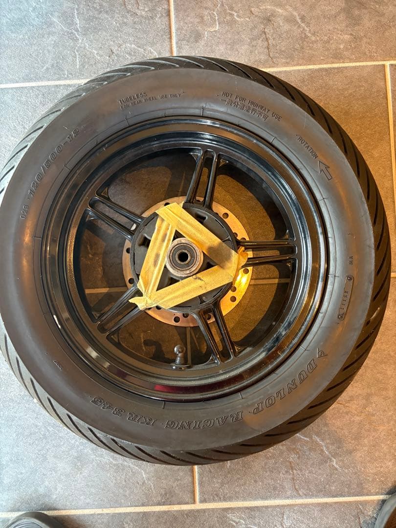 KSR110 pro リアホイール