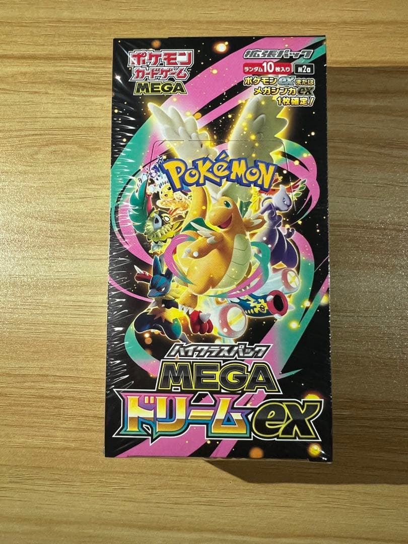 【匿名配送】ポケモンカード　MEGAドリームex シュリンク付　1BOX