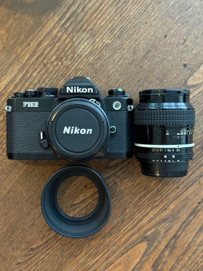 Nikon NEW FM2 レンズ2本セット動作品