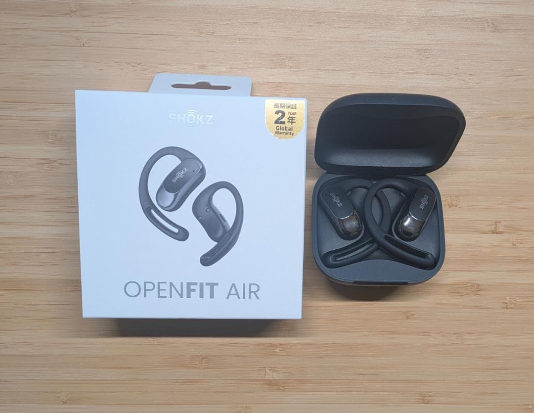 【美品/現行モデル】Shokz OpenFit Air 2024年発売 匿名配送