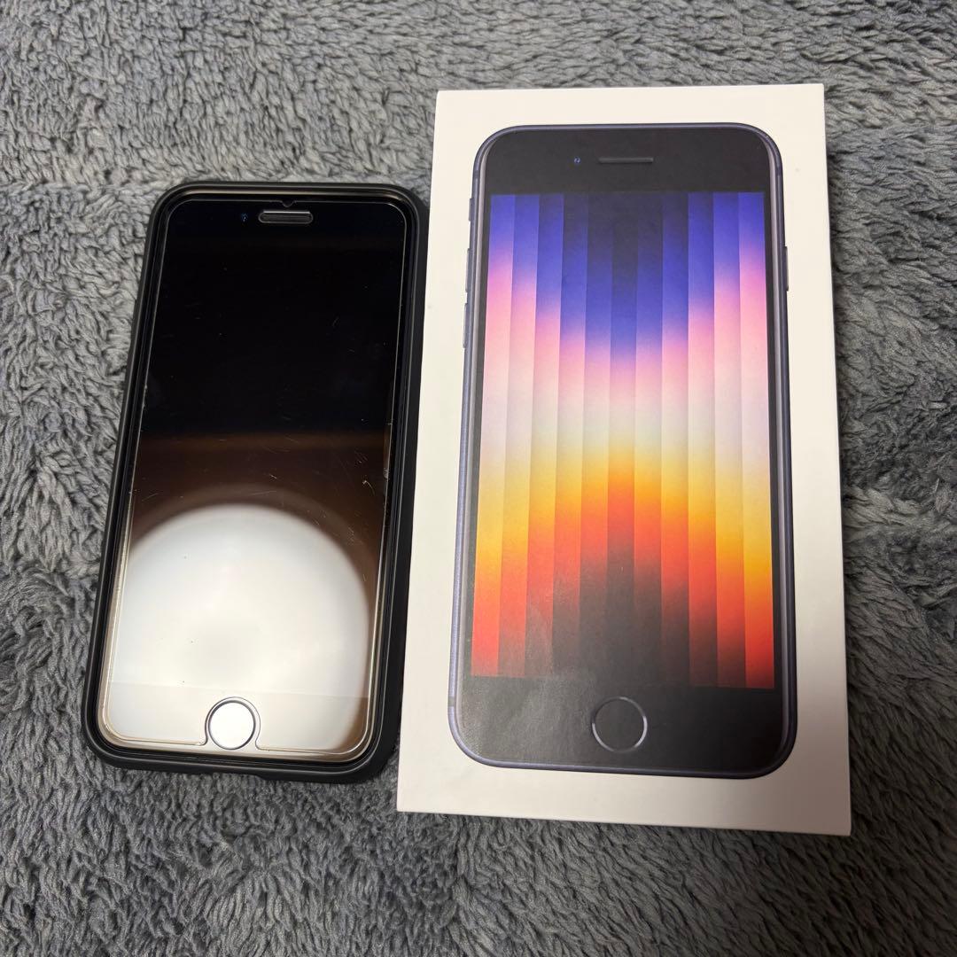 iPhone SE (第3世代) ミッドナイト SIMフリー 256GB 美品