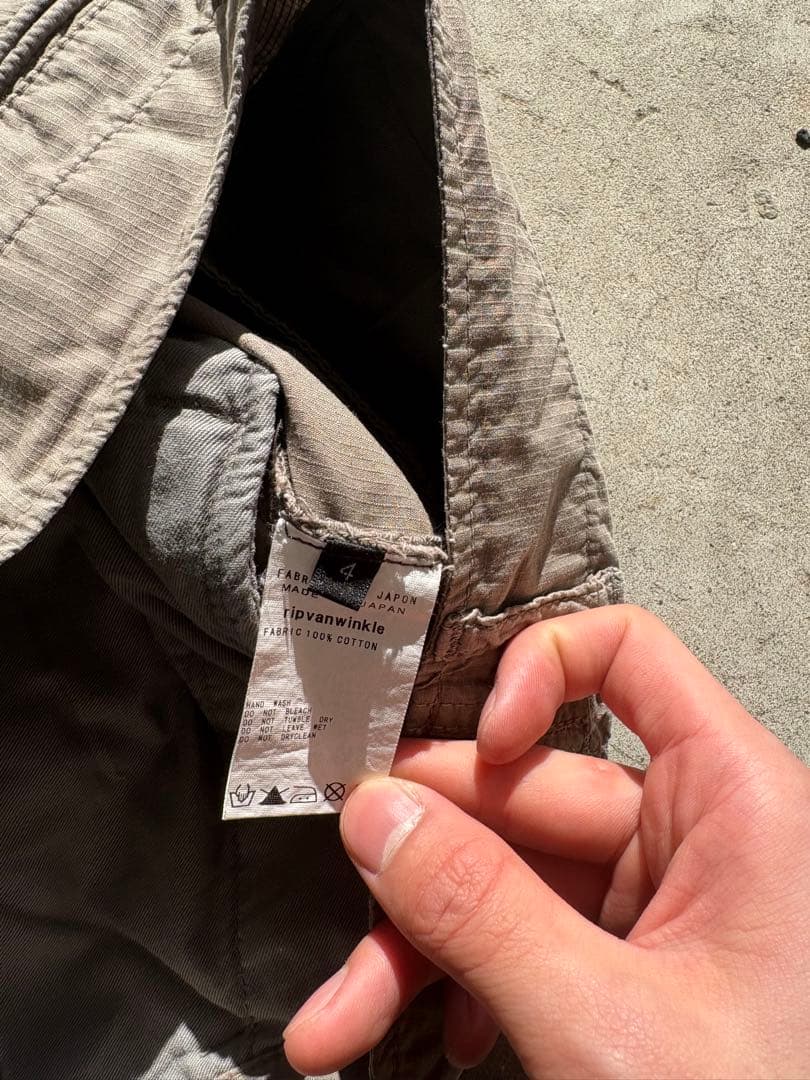 パンツ 00s RIPVANWINKLE cargo pants D&G julius