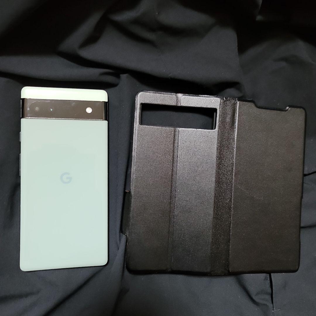 Google Pixel 6a セージ 本体、ケース SIMフリー