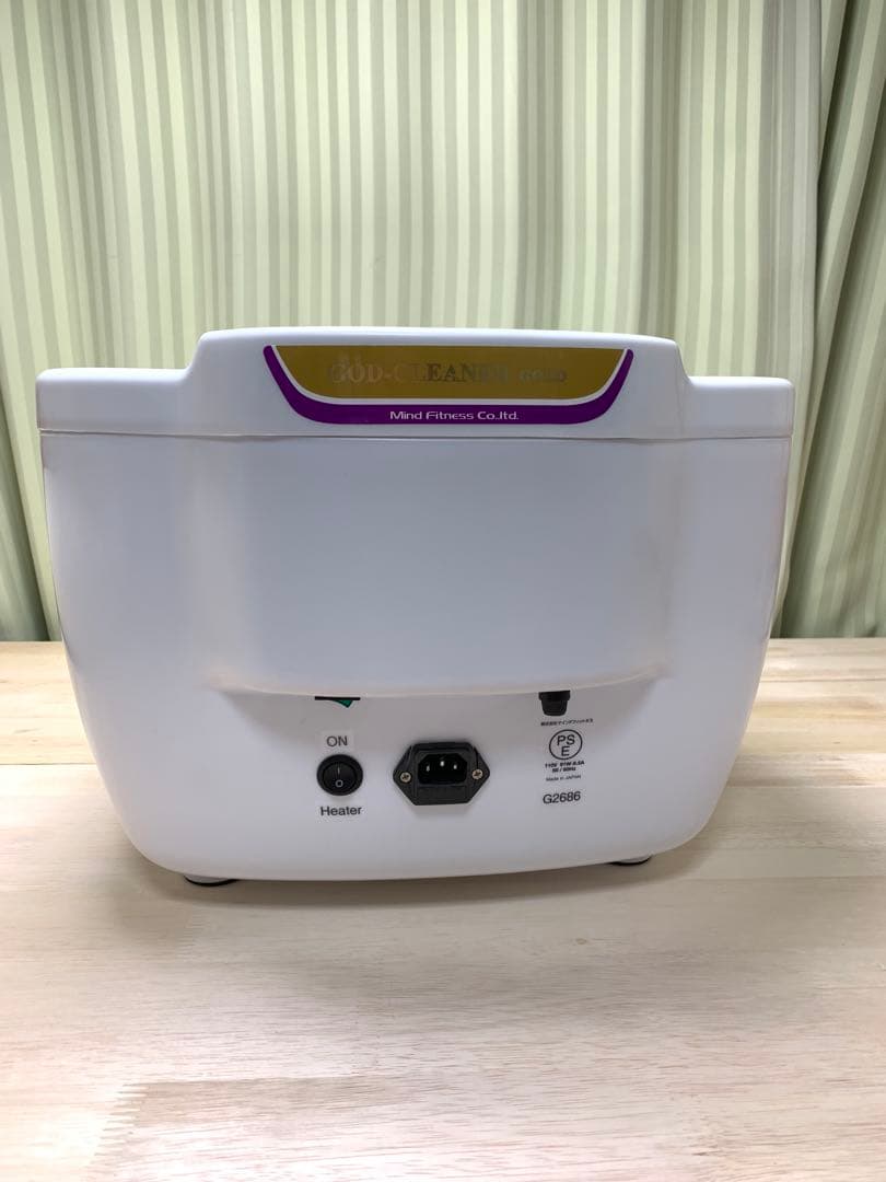 ＊期間限定セール12/26まで＊【正規品】ゴッドクリーナーゴールド　ヒーター付き