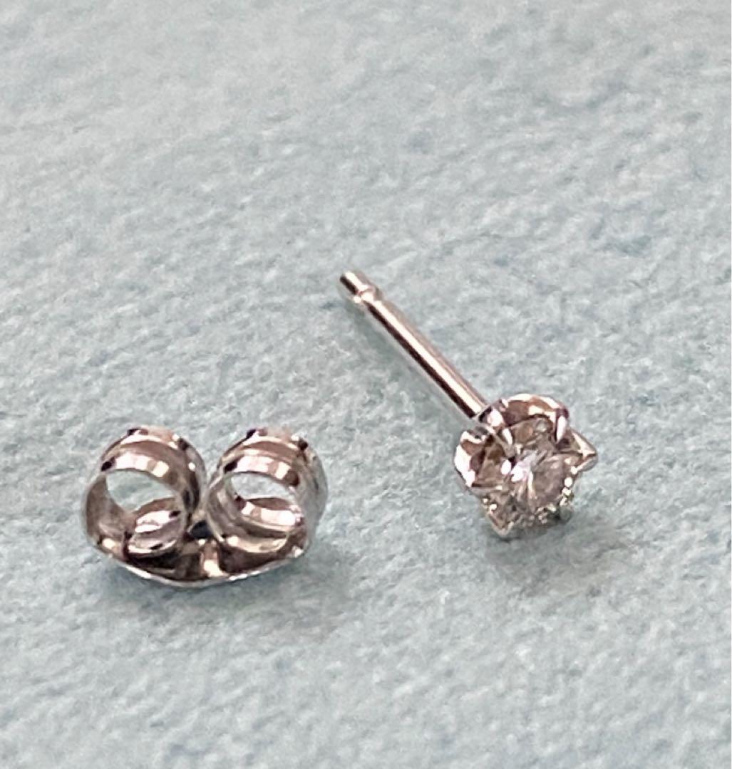 スタージュエリー　ピアス　片耳のみ　プラチナ　ダイヤ