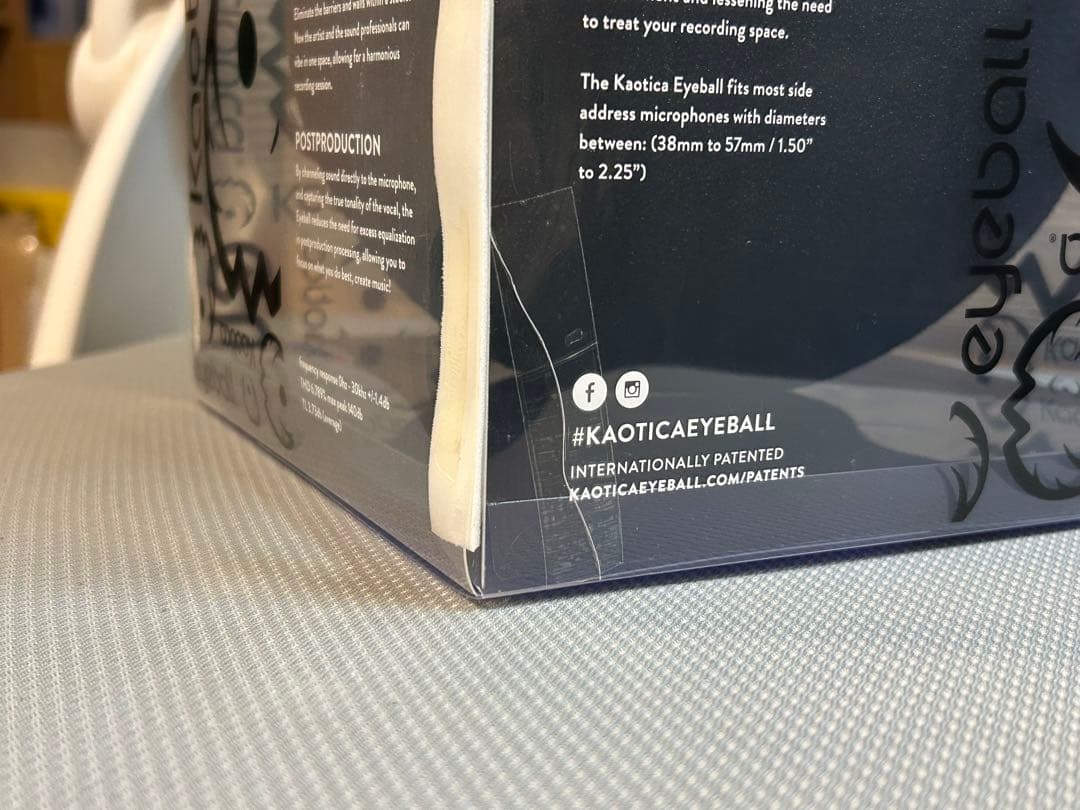 【美品】KAOTICA EYEBALL ポップガード&リフレクションフィルター