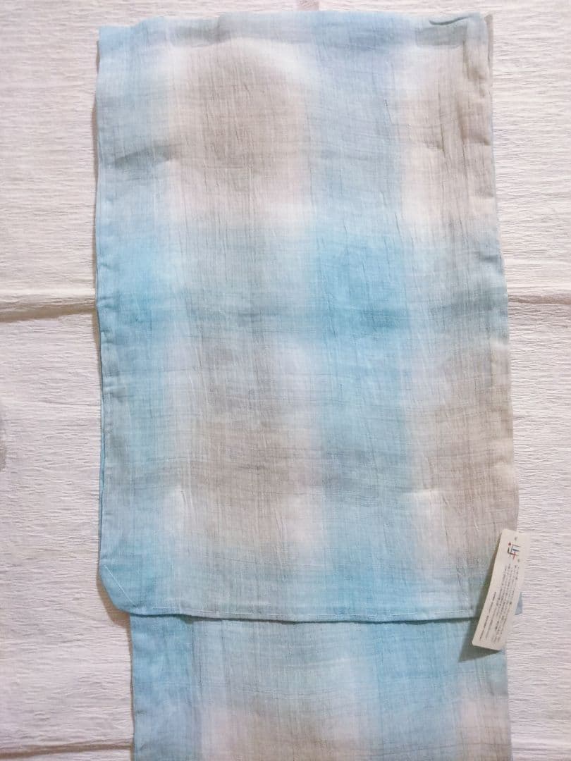 【新品】浴衣セット　 近江ちぢみ 本麻　日本製　高級　大人洗える　夏着物　単衣