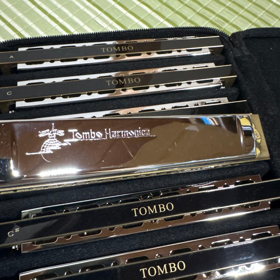 トンボ　プレミアム　21 7本セット　ハーモニカ　楽器