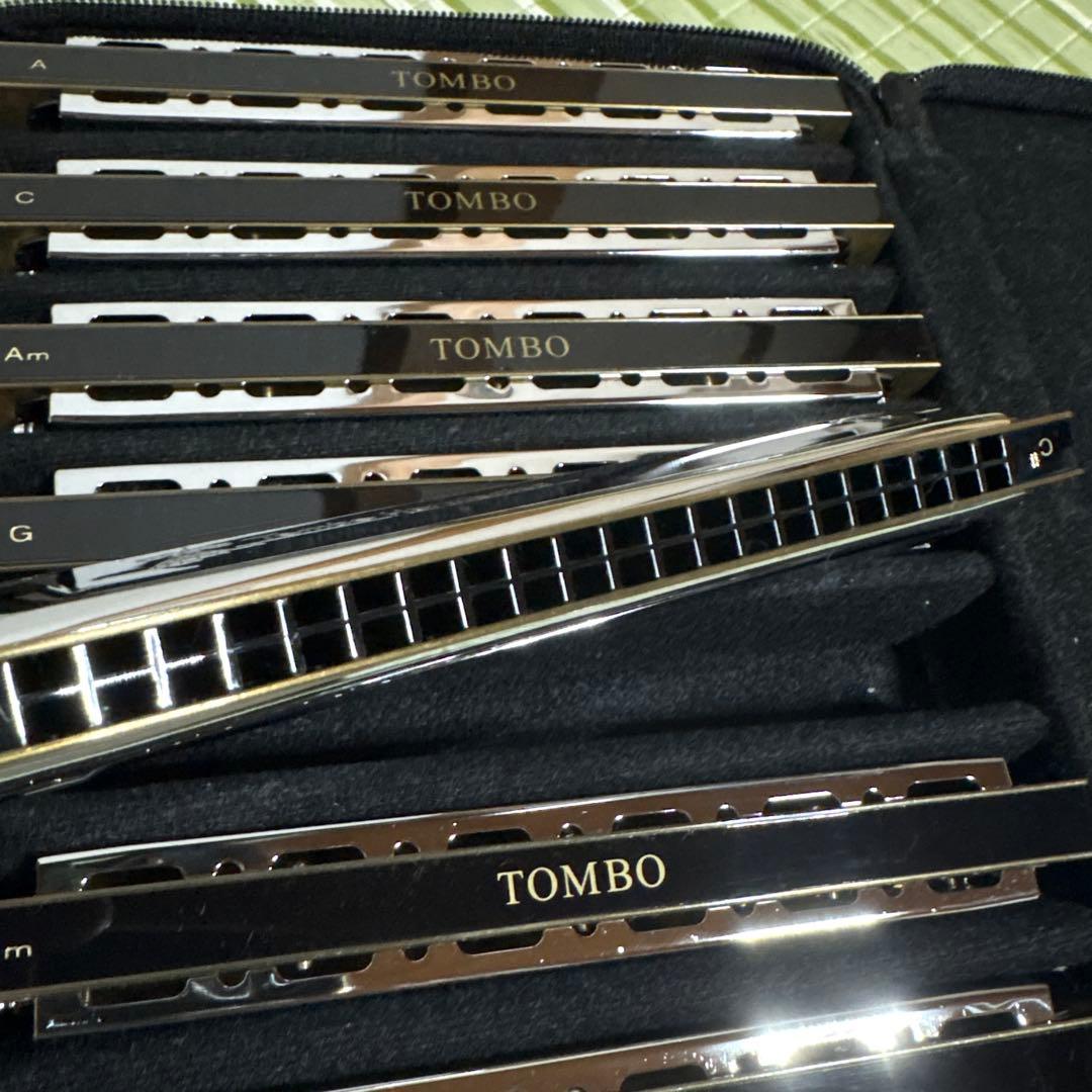 トンボ　プレミアム　21 7本セット　ハーモニカ　楽器