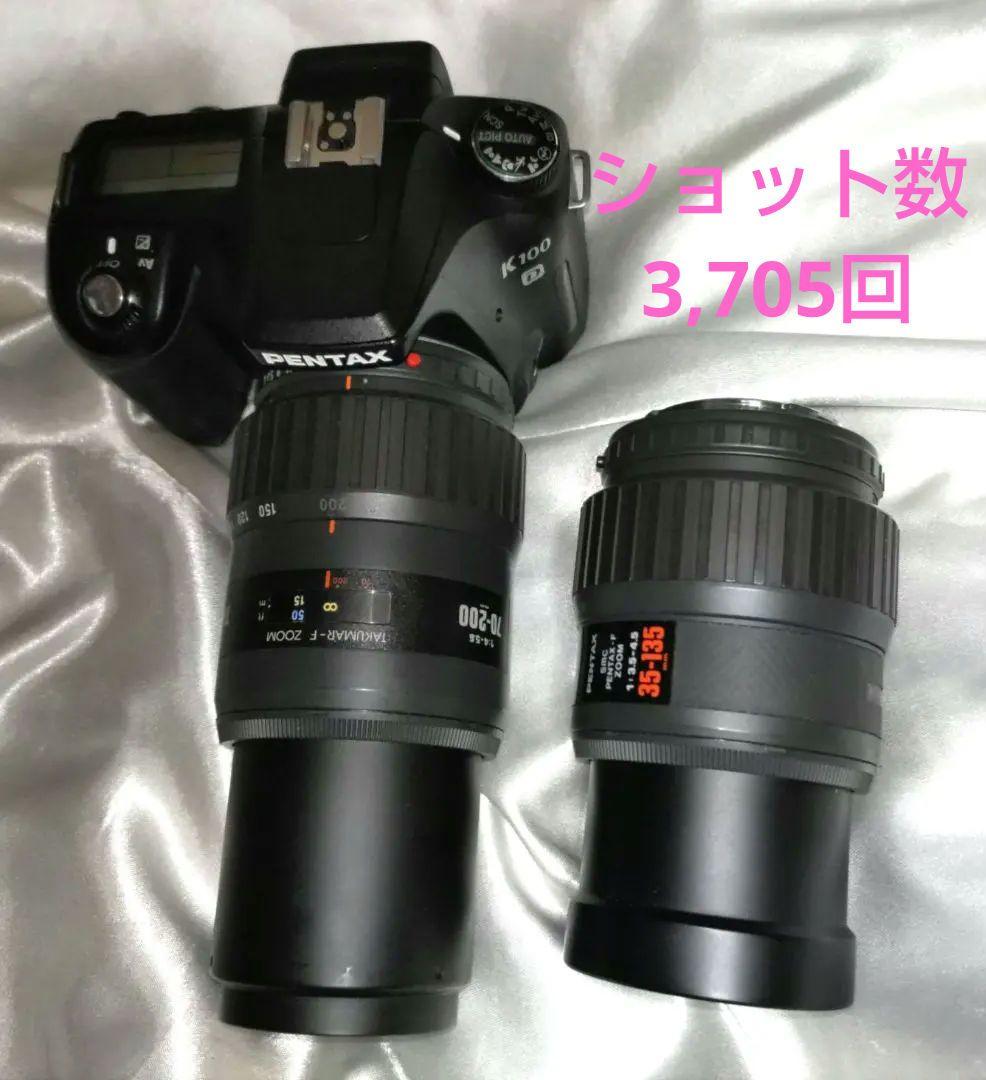 K100D ショット数3,705回 ペンタックス PENTAX CCD カメラ