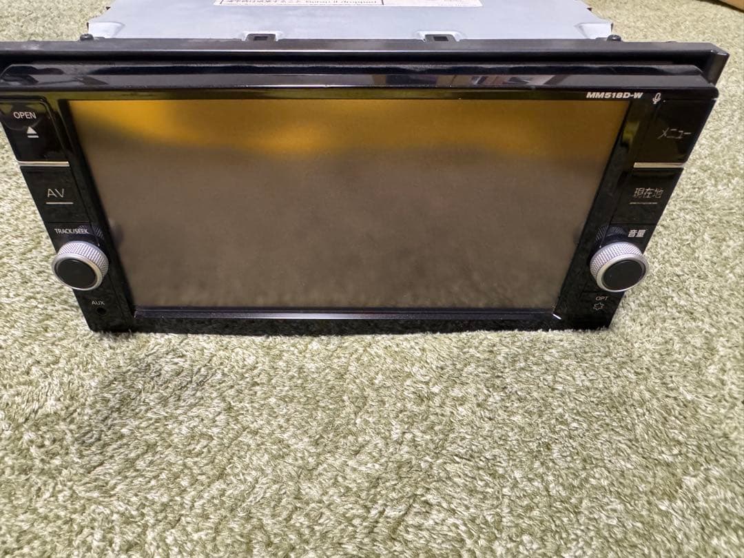 日産純正ナビ　MM518D-W