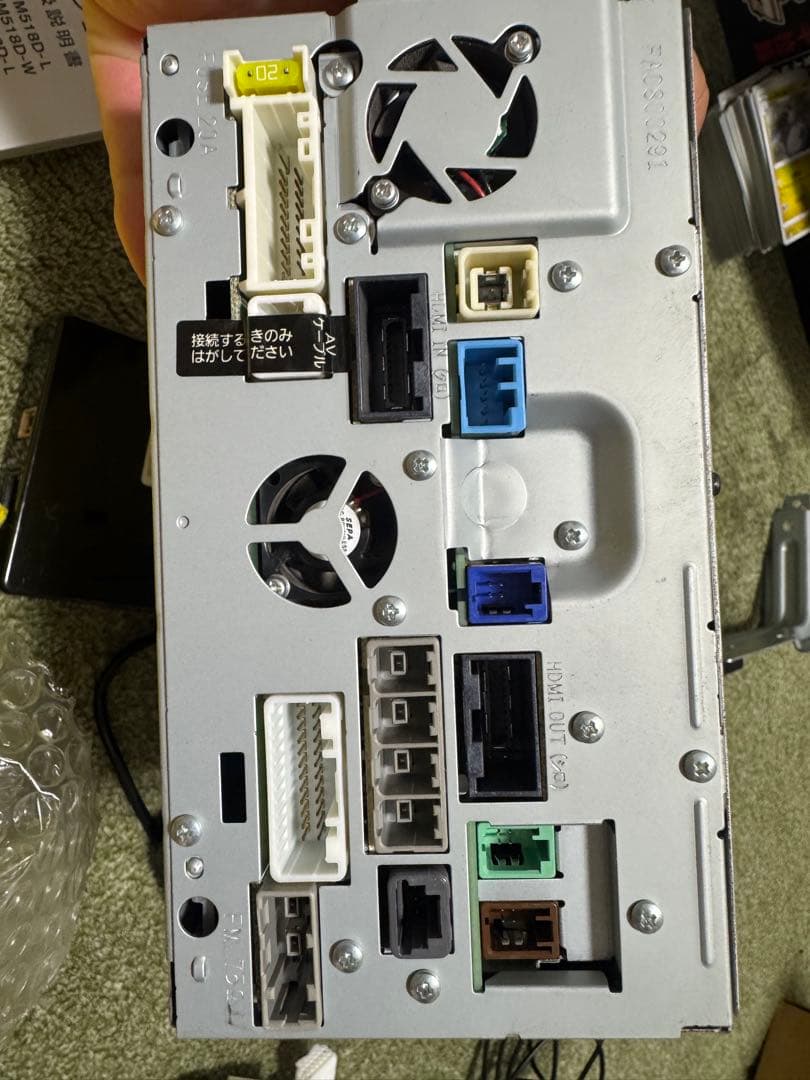 日産純正ナビ　MM518D-W