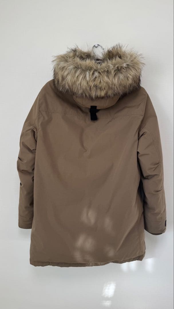 POLO RALPH LAUREN メンズ ファー付きフード ダウンジャケット