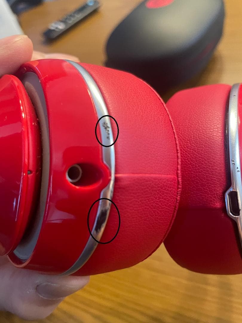 Beats studio wireless ワイヤレスヘッドホン　レッド