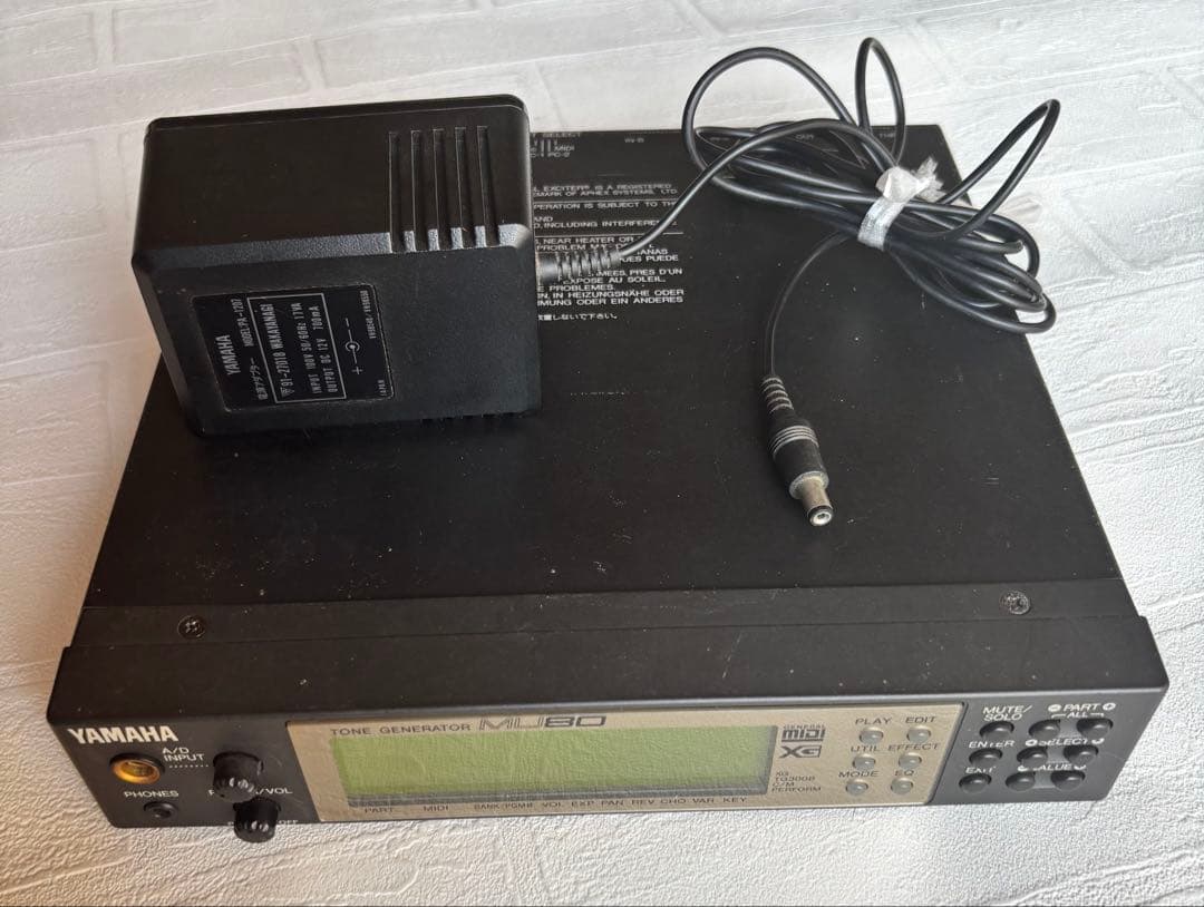 YAMAHA 音源モジュール　MU80