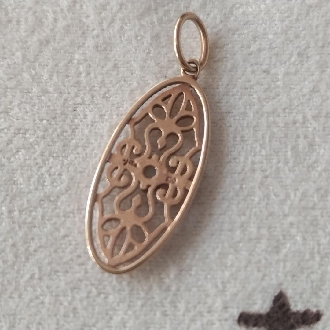 アガット チャーム オパール 透かし ペンダントトップ