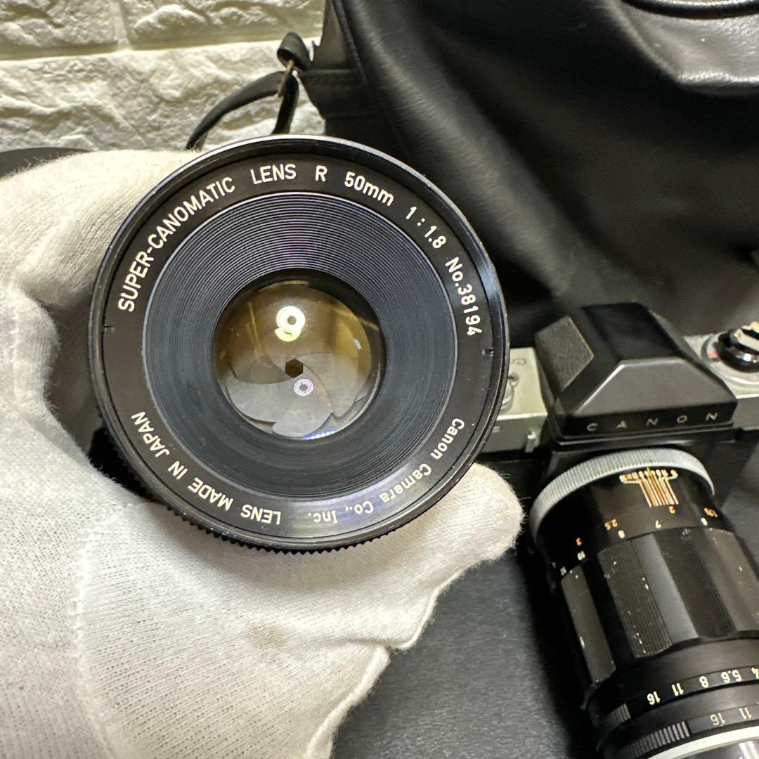 Canon Canonflex R2000 50mmF1.8レンズセット現状品