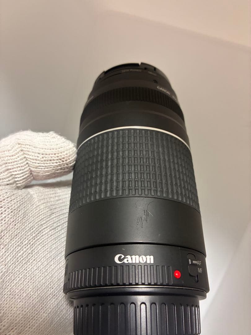 美品Canon EF 75-300mm F4-5.6 Ⅲマルミレンズフィルター付