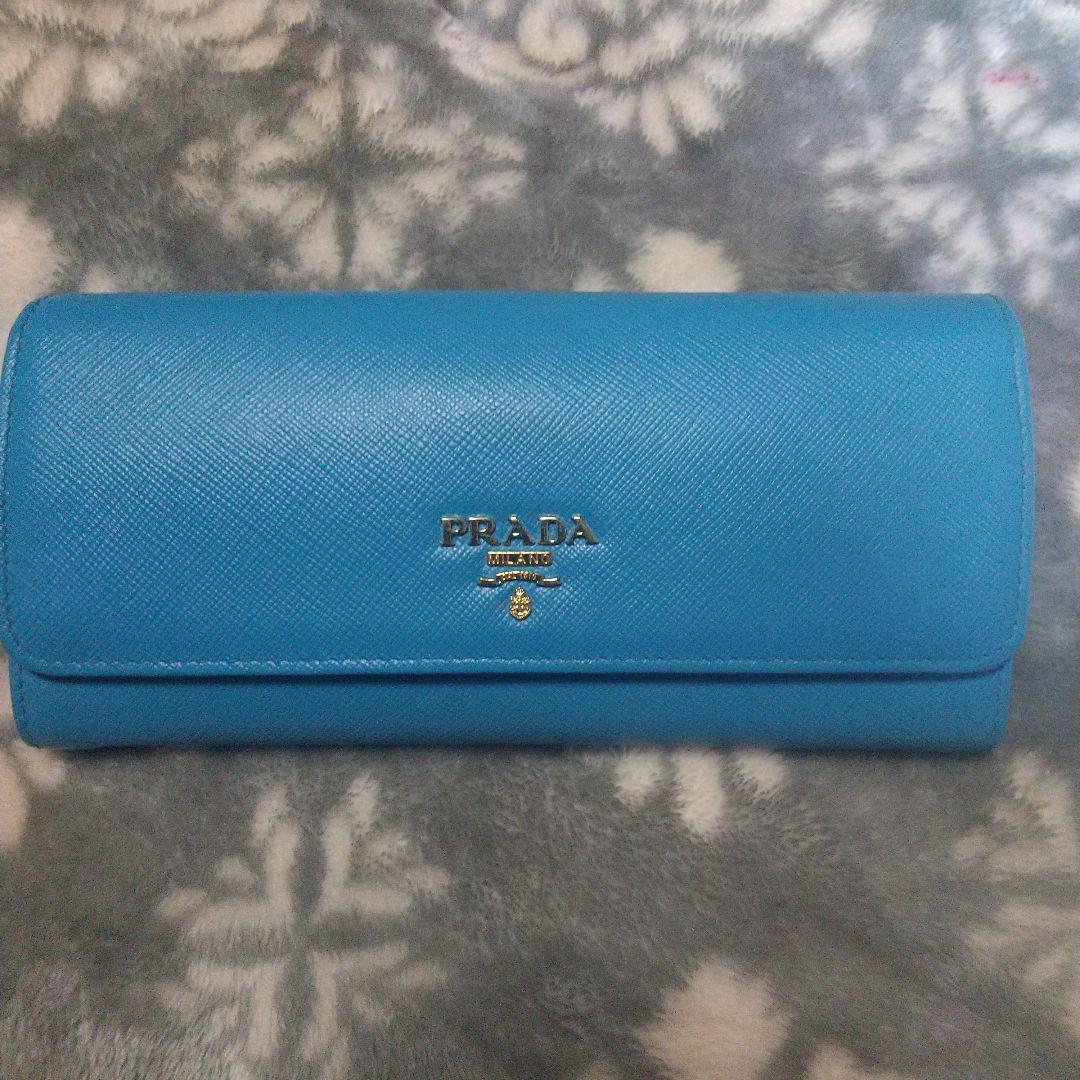 PRADAサフィアーノ レザーマルチカラー 長財布